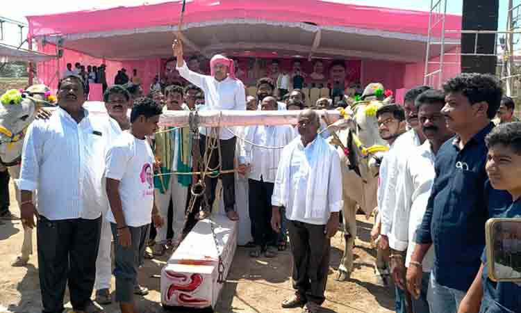 మేళ్లచెర్వు మహా శివరాత్రి జాతర ప్రారంభం