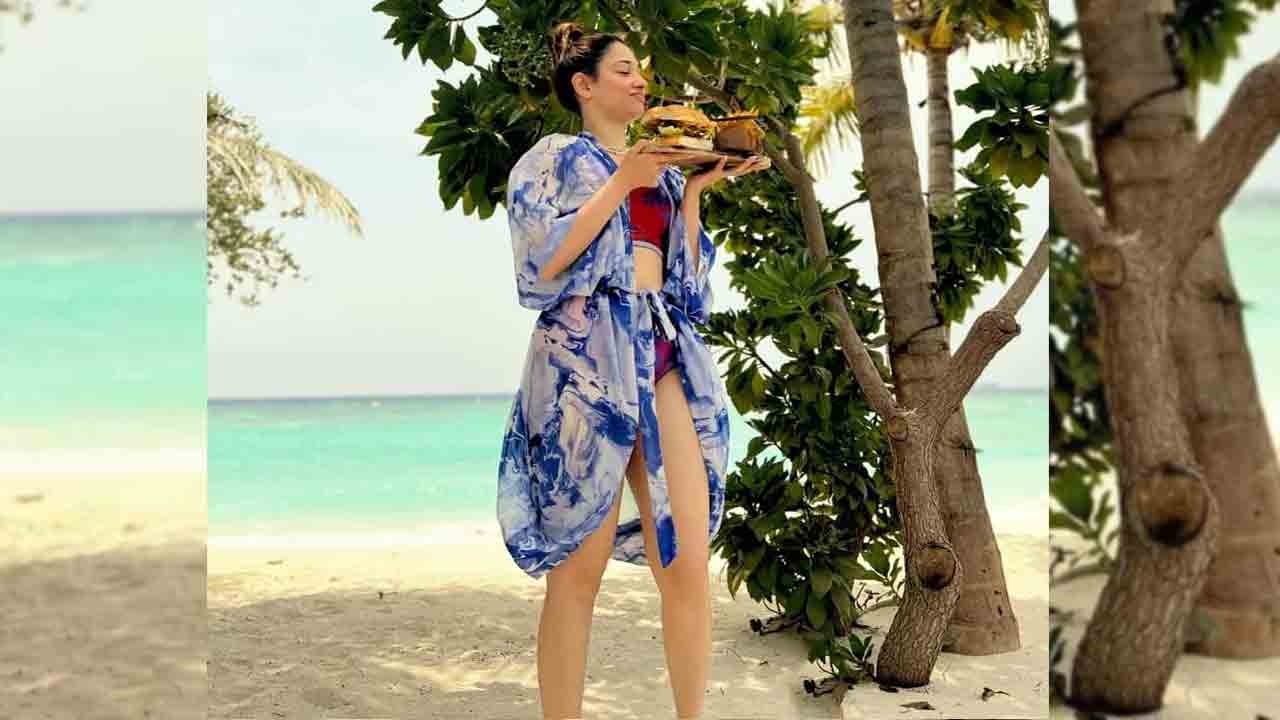 Tamannaah Bhatia | మాల్దీవుల్లో త‌మ‌న్నా ఏం చేస్తుందో చూడండి..వీడియో హ‌ల్‌చ‌ల్