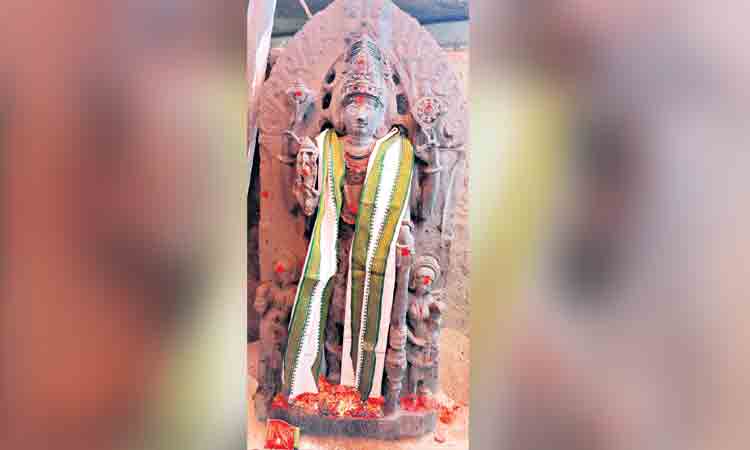 ముచ్చింతలలో బయటపడిన చెన్నకేశవస్వామి విగ్రహం