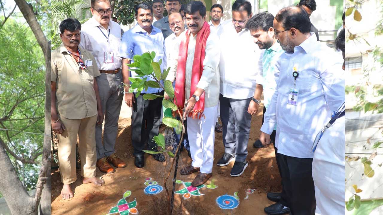 బంగారు మైసమ్మ ఆలయంలో ప్రత్యేక పూజలు చేసిన మంత్రి వేముల