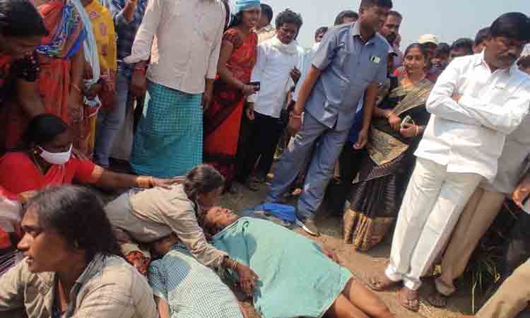 ఒకరిని కాపాడబోయి.. ముగ్గురు విగతజీవులై.. మృత్యు చెరువు