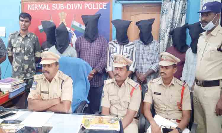 ఏడుగురు నిందితుల అరెస్ట్‌
