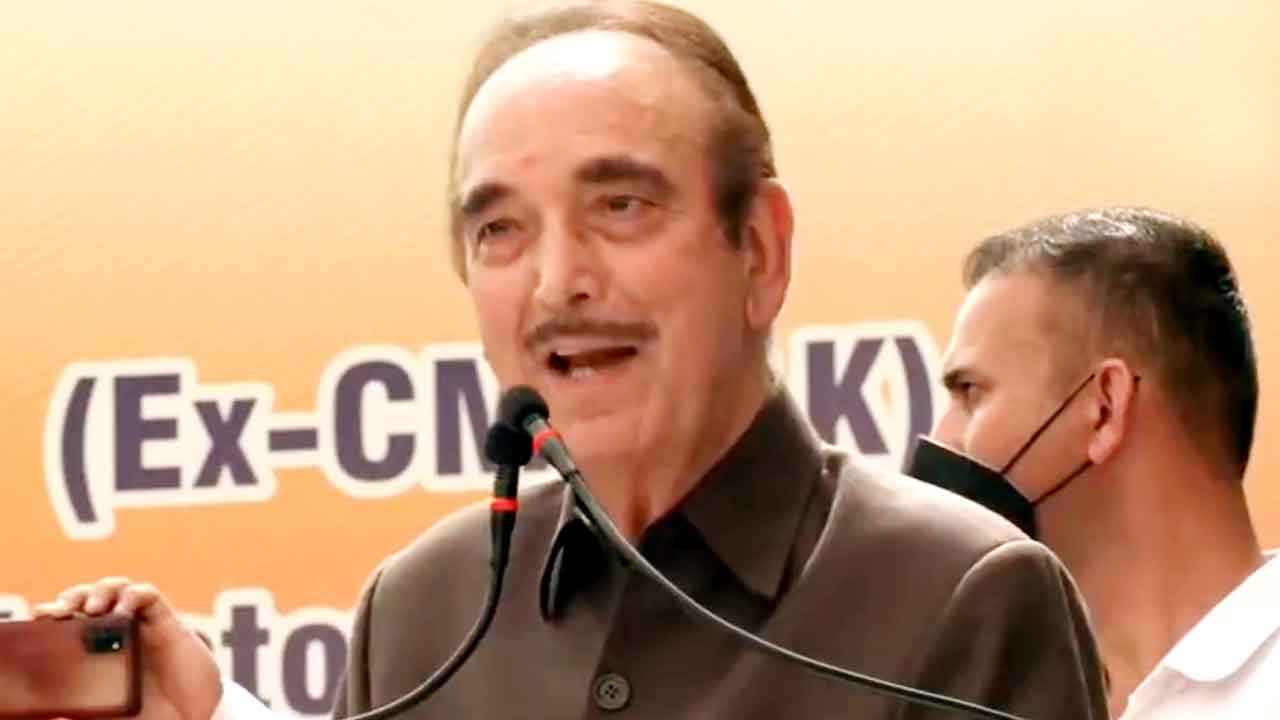 జ‌మ్మూ క‌శ్మీర్‌లో జ‌రిగిన సంఘ‌ట‌న‌ల‌కు పాక్ ఉగ్ర‌వాదులే కార‌ణం : ఆజాద్‌