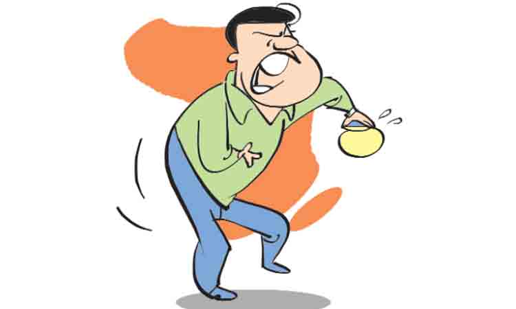 రేల గాయలు తిని ఊళ పెట్టినట్టు