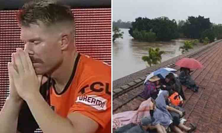 David Warner | భారీ వ‌ర‌ద‌ల్లో చిక్కుకున్న‌ ఆస్ట్రేలియా.. ఫోటోలు షేర్ చేసిన‌ డేవిడ్ వార్న‌ర్