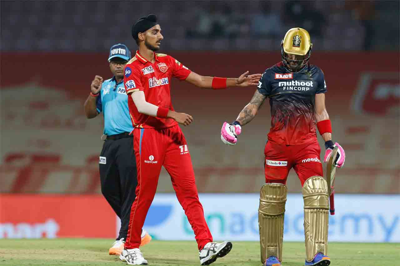 PBKS vs RCB | మెరిసిన డుప్లెసిస్.. 20 ఓవ‌ర్ల‌కు బెంగ‌ళూరు స్కోర్ ఎంతంటే?