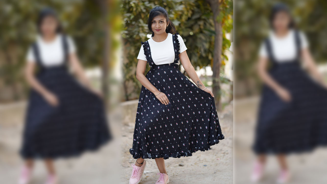 ఒక‌ప్పుడు చిన్న పిల్ల‌ల‌కే ప‌రిమిత‌మైన ఈ డ్రెస్‌.. ఇప్పుడు కాలేజీ అమ్మాయిల‌నూ ఆక‌ట్టుకుంటుంది
