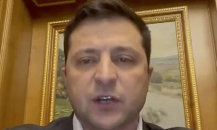 కీవ్‌లోనే ఉన్నానంటూ లొకేష‌న్ షేర్ చేసిన జెలెన్‌స్కీ