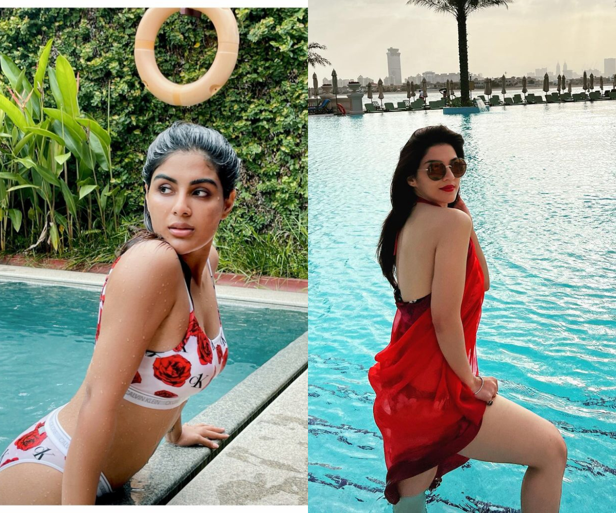 Insta Updates: స్విమ్మింగ్ పూల్‌లో సంయుక్త మీన‌న్ జ‌ల‌కాలు.. మెహ‌రీన్ కొంటెచూపులు