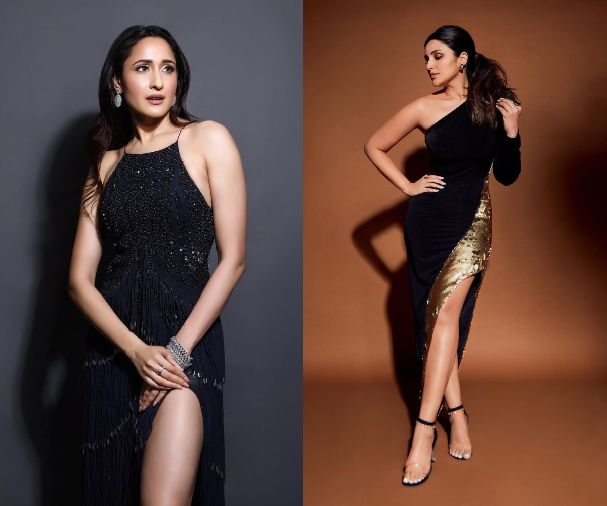 Insta Updates : బ్లాక్ డ్రెస్‌లో హొయ‌లు పోతున్న వయ్యారి భామ‌లు