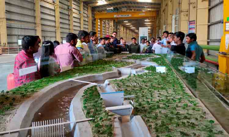 ‘కాళేశ్వరం’ను సందర్శించిన ట్రైనీ సివిల్‌ సర్వీస్‌ అధికారులు