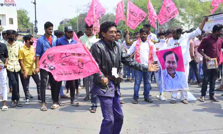 వెల్లువెత్తిన సంబురాలు