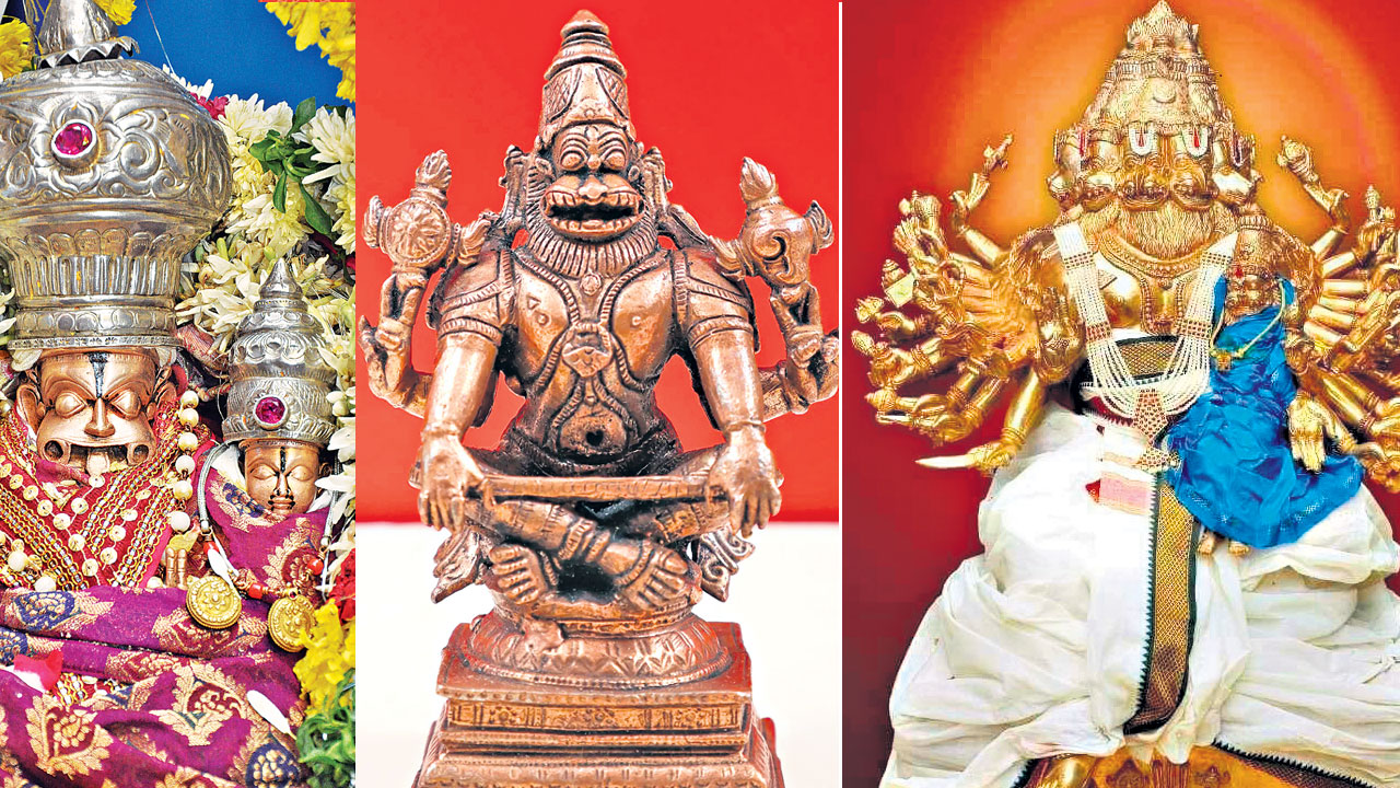 యాదాద్రిలో 5 రూపాల్లో ద‌ర్శ‌న‌మిస్తున్న ల‌క్ష్మీ న‌ర‌సింహుడు.. ఆ రూపాలు ఏంటంటే..