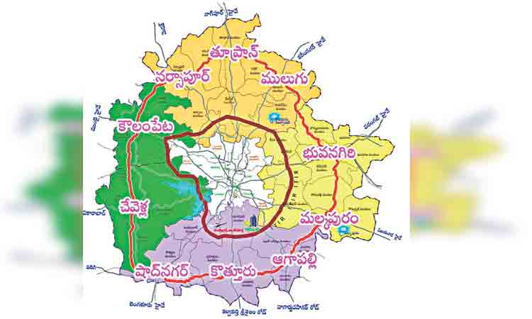 ట్రిపుల్‌ ఆర్‌కు 500 కోట్లు