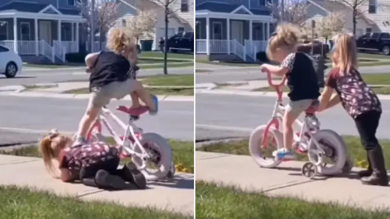 VIRAL VIDEO: చెల్లె కోసం ఈ అక్క చేసిన ప‌నికి నెటిజ‌న్లు ఫిదా!!