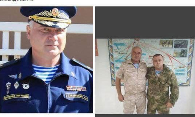 యుద్ధంలో  ర‌ష్యా మేజ‌ర్ జ‌న‌ర‌ల్ ఆండ్రీ సుఖోవిట్‌స్కీ హ‌తం?