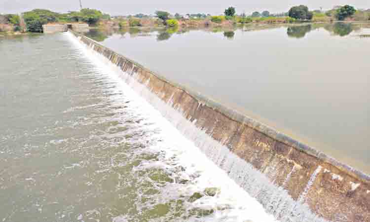 హల్దీప్రాజెక్టుకు జలకళ..