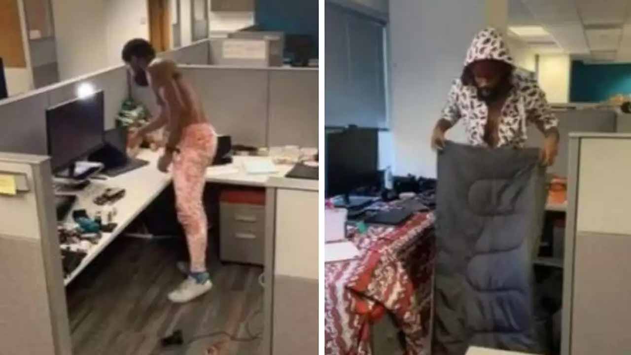 VIRAL NEWS: ఇంటి కిరాయి క‌ట్టేందుకు కూడా జీతం స‌రిపోవ‌డం లేదంటూ మూటాముల్లెతో ఆఫీసుకి మకాం.. త‌ర్వాత ఏమైందంటే?