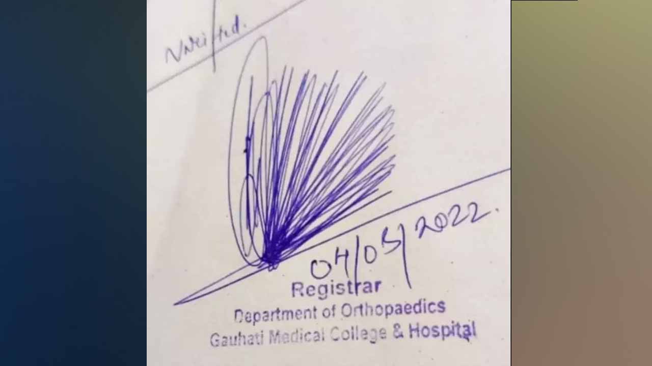 Viral news: ఇది సంత‌క‌మా..? చీపిరిక‌ట్టా..?