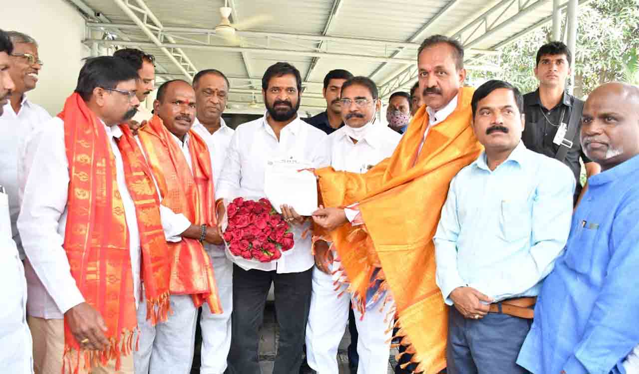 పీఈటీలకు క్రీడా పాలసీలో ప్రాధాన్యత : మంత్రి శ్రీనివాస్ గౌడ్