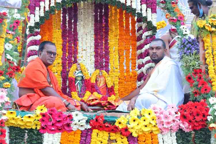 Srisailam | నంది వాహనంపై విహరించిన స్వామిఅమ్మవార్లు