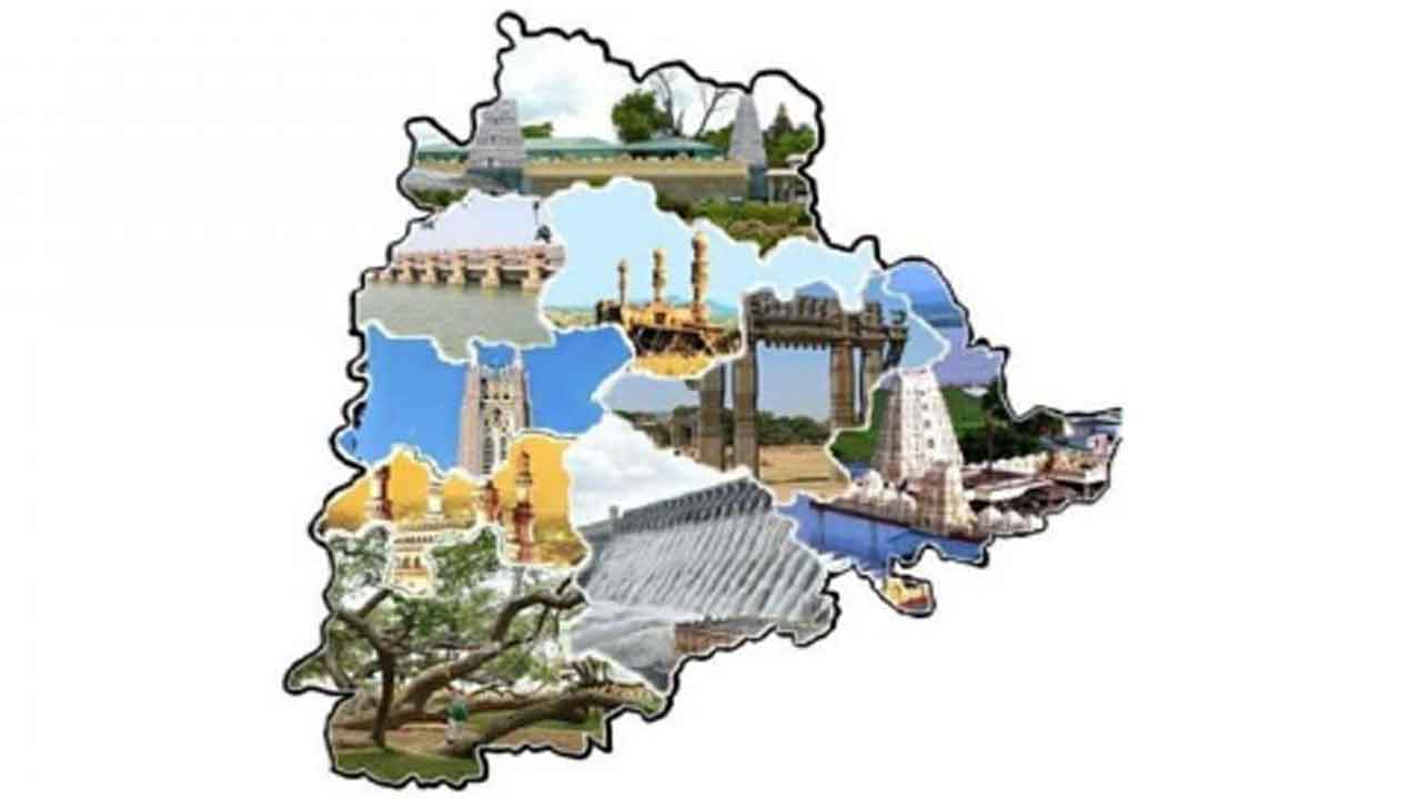 తెలంగాణ ఉనికి-భౌగోళిక అంశాలు