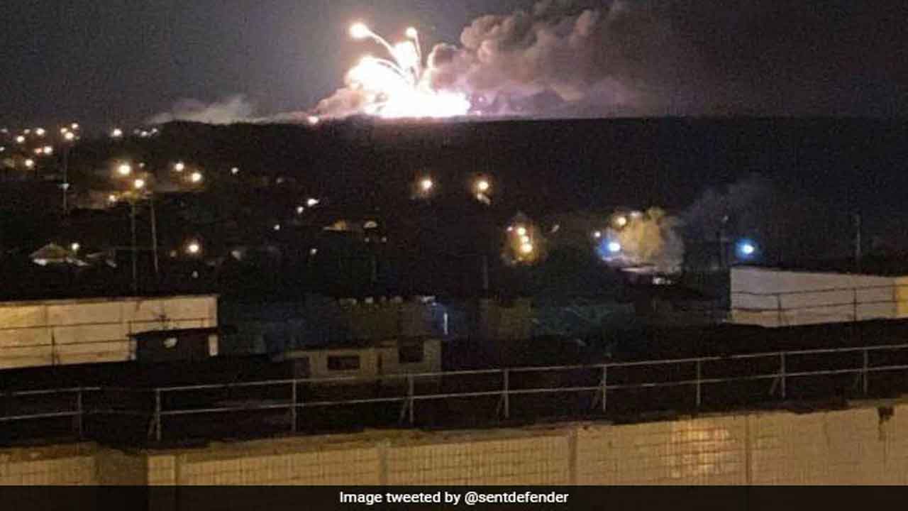 ర‌ష్యా మిలిట‌రీ క్యాంపుపై ఉక్రెయిన్ మిస్సైల్ దాడి..