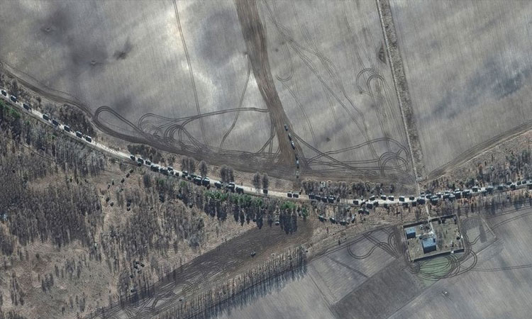 కాన్వాయ్‌ ధ్వంసం