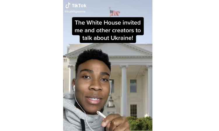 టిక్‌టాక్‌, యూట్యూబ్‌, ట్విట్ట‌ర్ స్టార్ల‌తో వైట్‌హౌజ్ భేటీ..