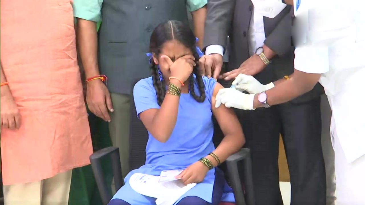 12-14 ఏండ్ల చిన్నారులకు వ్యాక్సినేషన్‌ ప్రారంభం