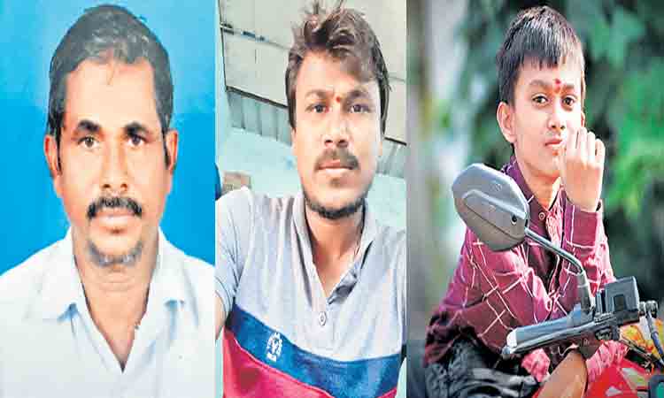 చెరువులో మునిగి ముగ్గురు మృతి