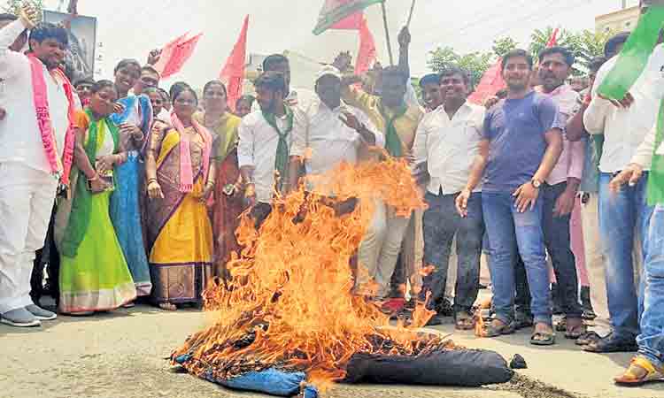 రైతుకు న్యాయం జరిగేదాక పోరు
