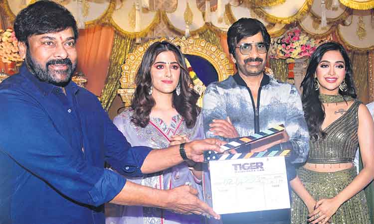 ‘టైగర్ నాగేశ్వరరావు’ ప్రారంభం