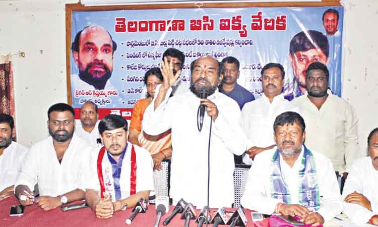 పార్లమెంట్‌లో బీసీ బిల్లు పెట్టాలి