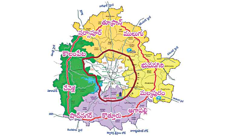 ట్రిపుల్‌ఆర్‌ ప్రాథమిక గెజిట్‌!