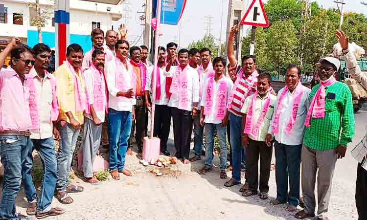 ఘనంగా టీఆర్‌ఎస్‌ ఆవిర్భావ వేడుకలు