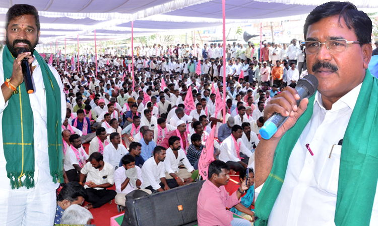 ధర్నా దద్దరిల్లింది – కేంద్రంపై మోగిన చావు డప్పు