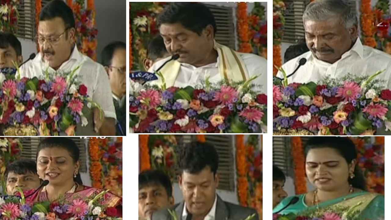 ఏపీలో కొత్త కేబినెట్‌ ప్రమాణ స్వీకారం..