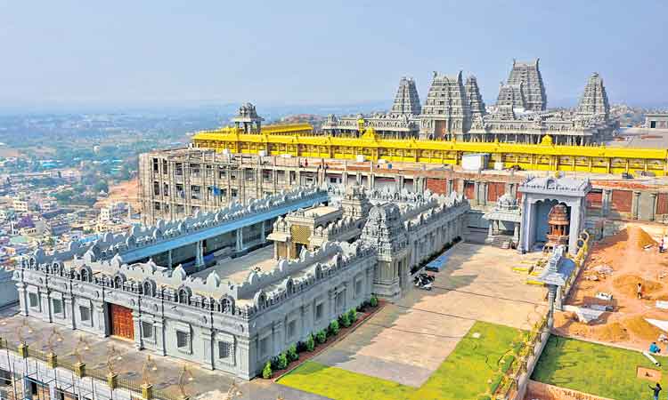 యాదాద్రిలో 20 నుంచి శివాలయ మహాకుంభాభిషేకం