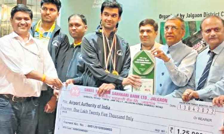 రిత్విక్‌, భరత్‌కోటి జోడీకి స్వర్ణం