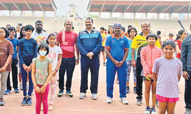 సందడిగా సాట్స్‌ వేసవి క్రీడా శిబిరాలు