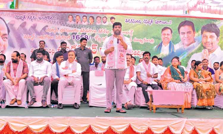 కేసీఆర్‌ నాయకత్వమే తెలంగాణకు రక్ష