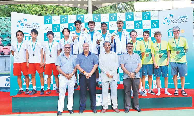 జూనియర్‌ డేవిస్‌ కప్‌ విజేత భారత్‌