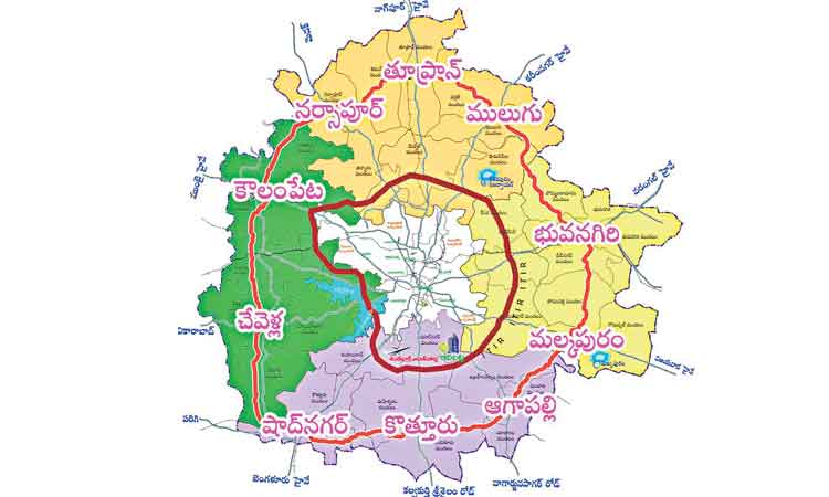 ట్రిపుల్‌ ఆర్‌ భూసేకరణ అభ్యంతరాలకు 21 రోజులు