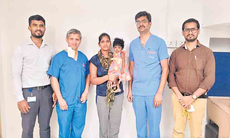 9 నెలల చిన్నారికి కాలేయ మార్పిడి