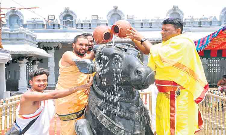 రామలింగేశ్వరాలయంలో మహాలింగార్చన