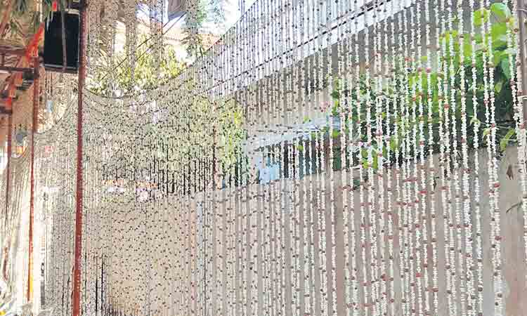 రాముడి కల్యాణం.. మరమరాల పందిరిలో..