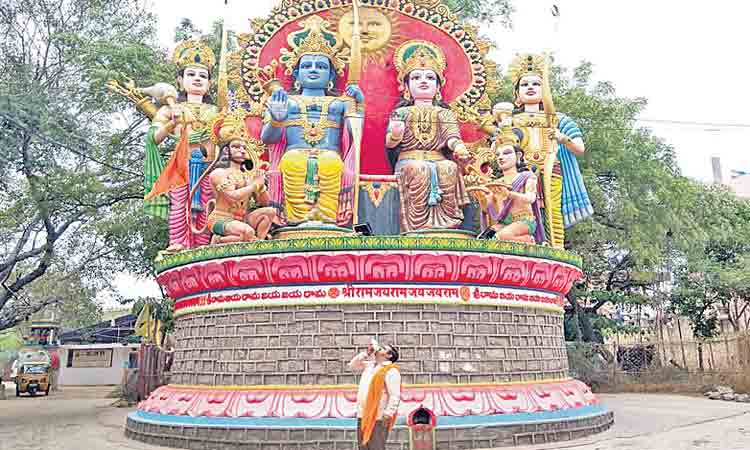 సీతారాముల కల్యాణానికి ఏర్పాట్లు పూర్తి