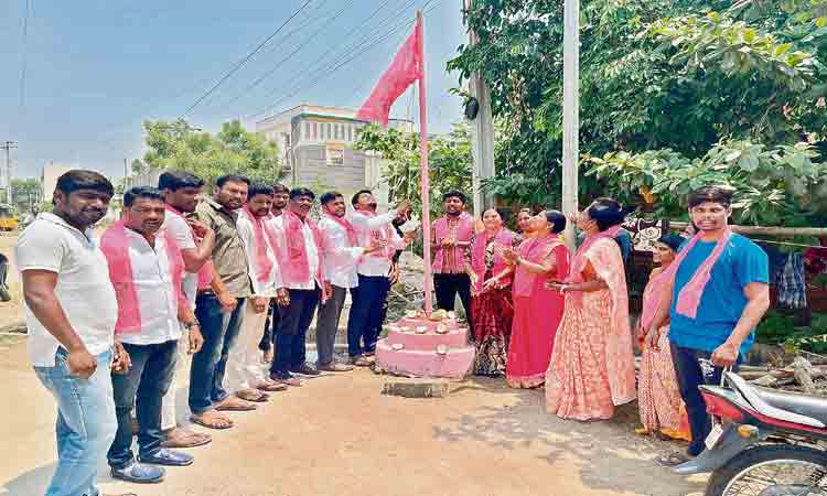 ఘనంగా టీఆర్‌ఎస్‌ ఆవిర్భావ వేడుకలు