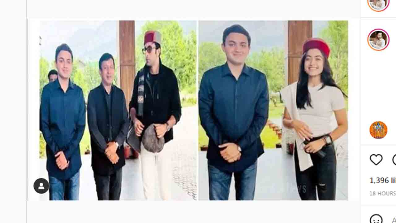 Animal Team Manali | మ‌నాలీలో యానిమ‌ల్ టీం..హిమాచ‌ల్ టోపీలో ర‌ష్మిక‌, ర‌ణ్‌బీర్‌..వీడియో